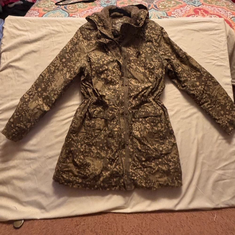 L.L. Bean Women's Camouflage Utility Jacket